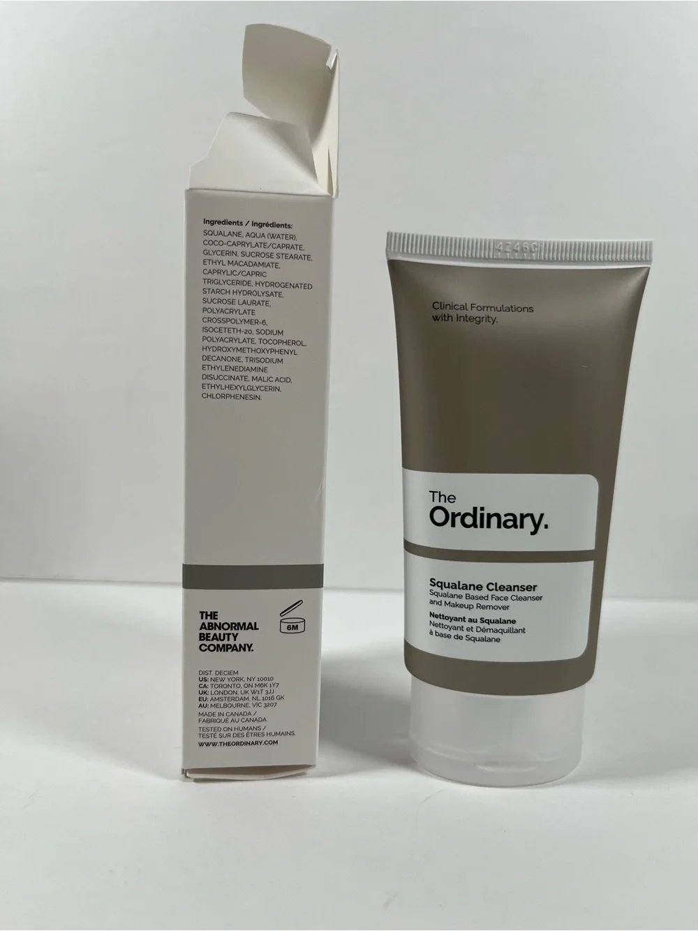 Lot 5x The Ordinary Squalane Cleanser 50ml New in Box